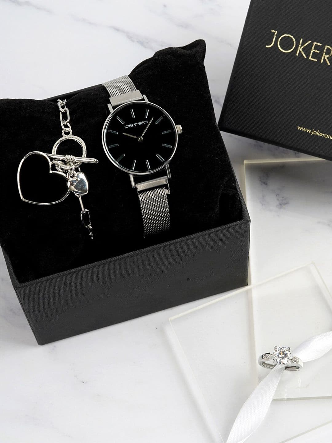 JOKER & WITCH Women Laurel Love Triangle Watch Gift Set - view 1