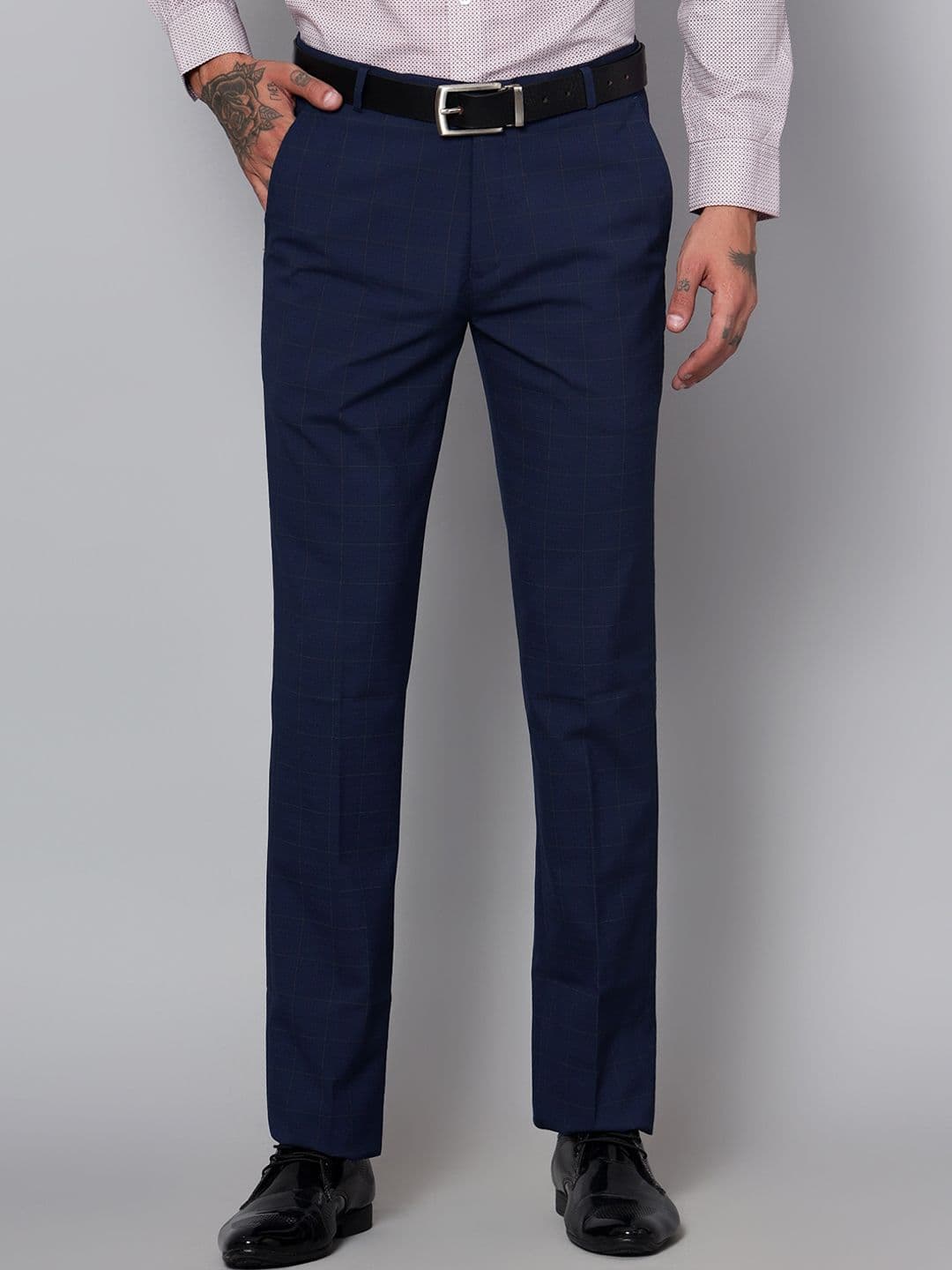 Cantabil Men Comfort Cotton Formal Trousers - view 1