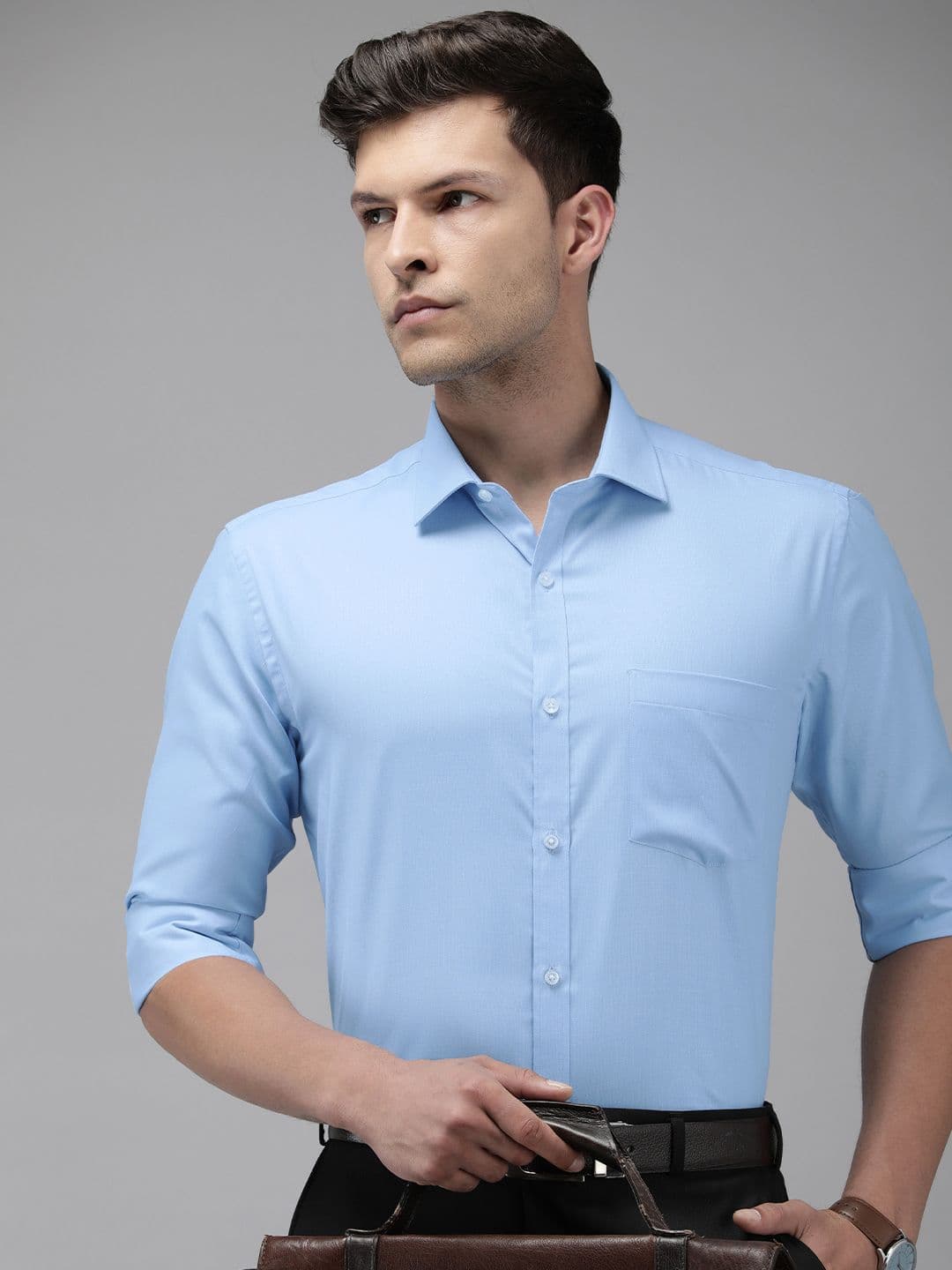 Park Avenue Slim Fit Opaque Formal Shirt - view 1
