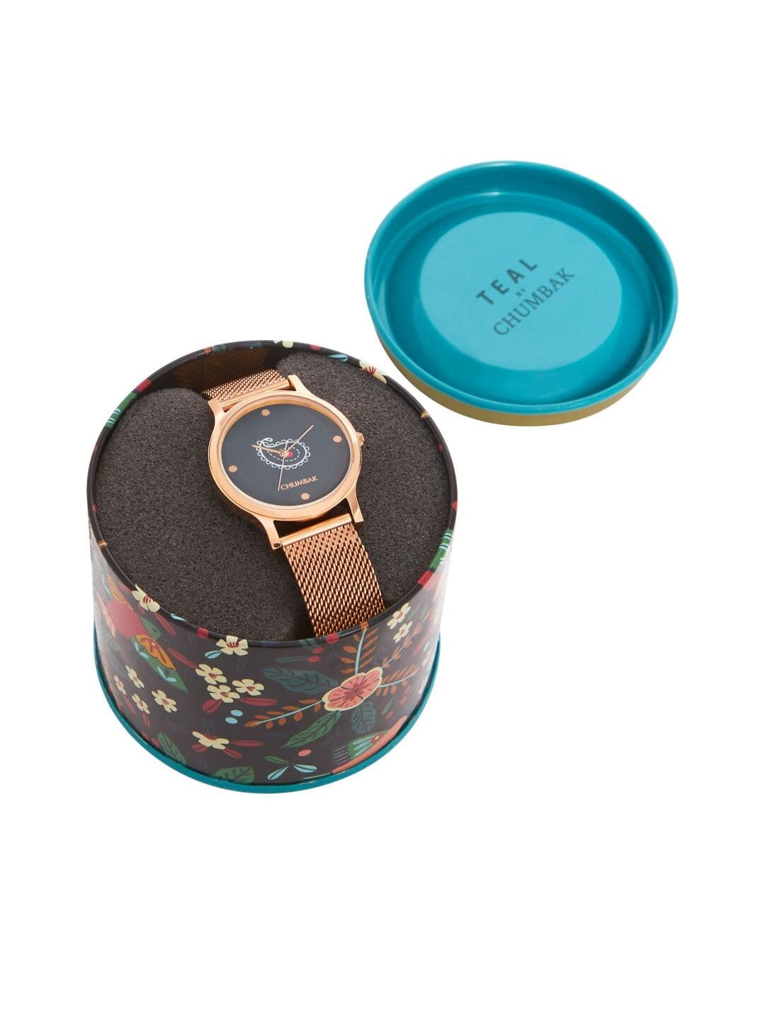 TEAL BY CHUMBAK Women Round Analogue Watch 8907605128424 - view 1