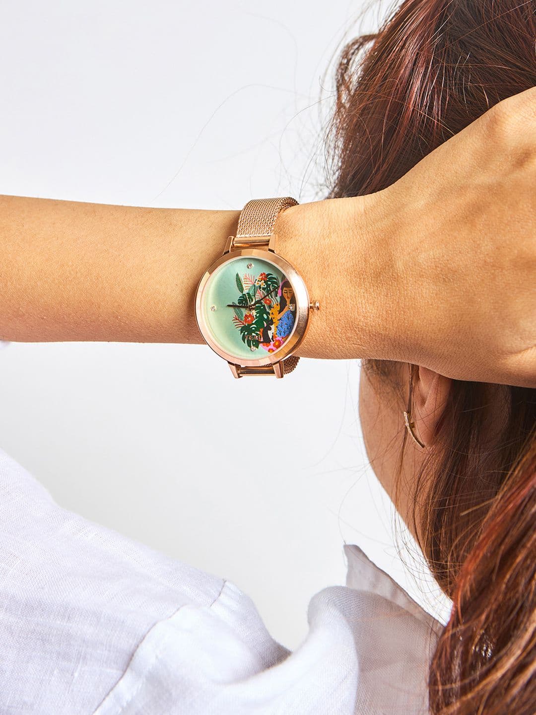 TEAL BY CHUMBAK Women Round Analogue Watch 8907605128677 - view 1