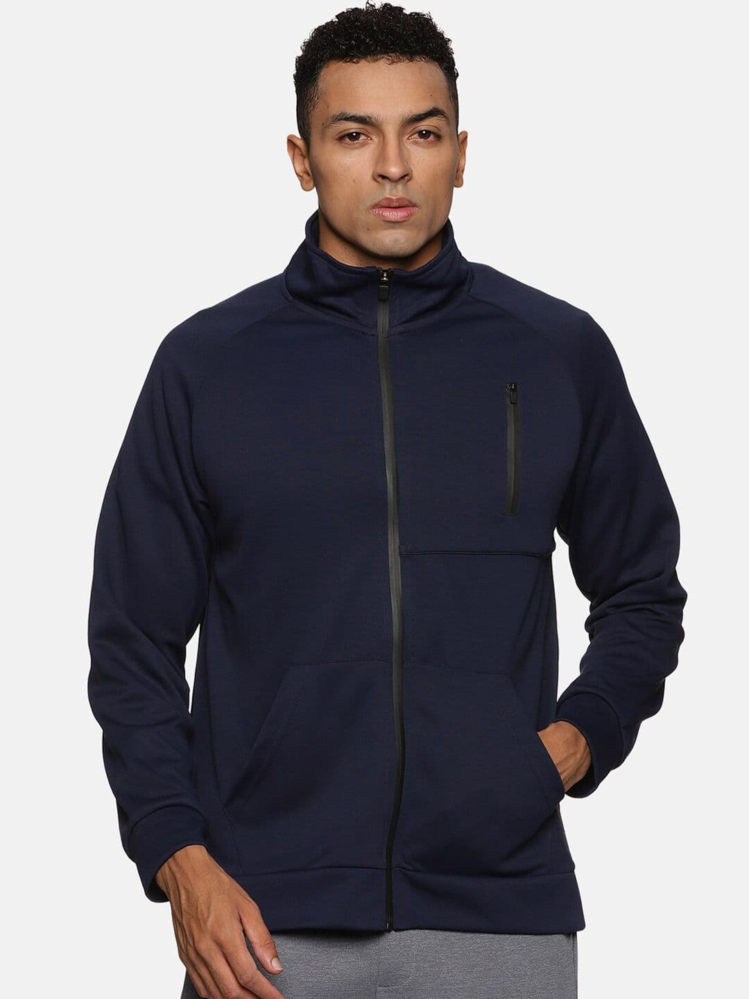 VS by Sehwag Mock Collar Reversible Antimicrobial Sports Jacket - view 1