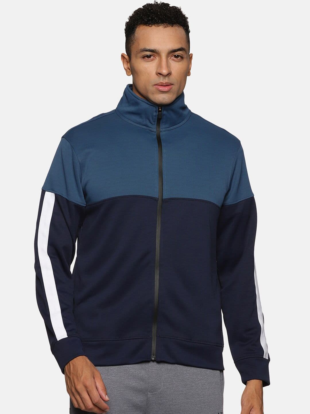 VS by Sehwag Colourblocked Reversible Antimicrobial Sporty Jacket - view 1