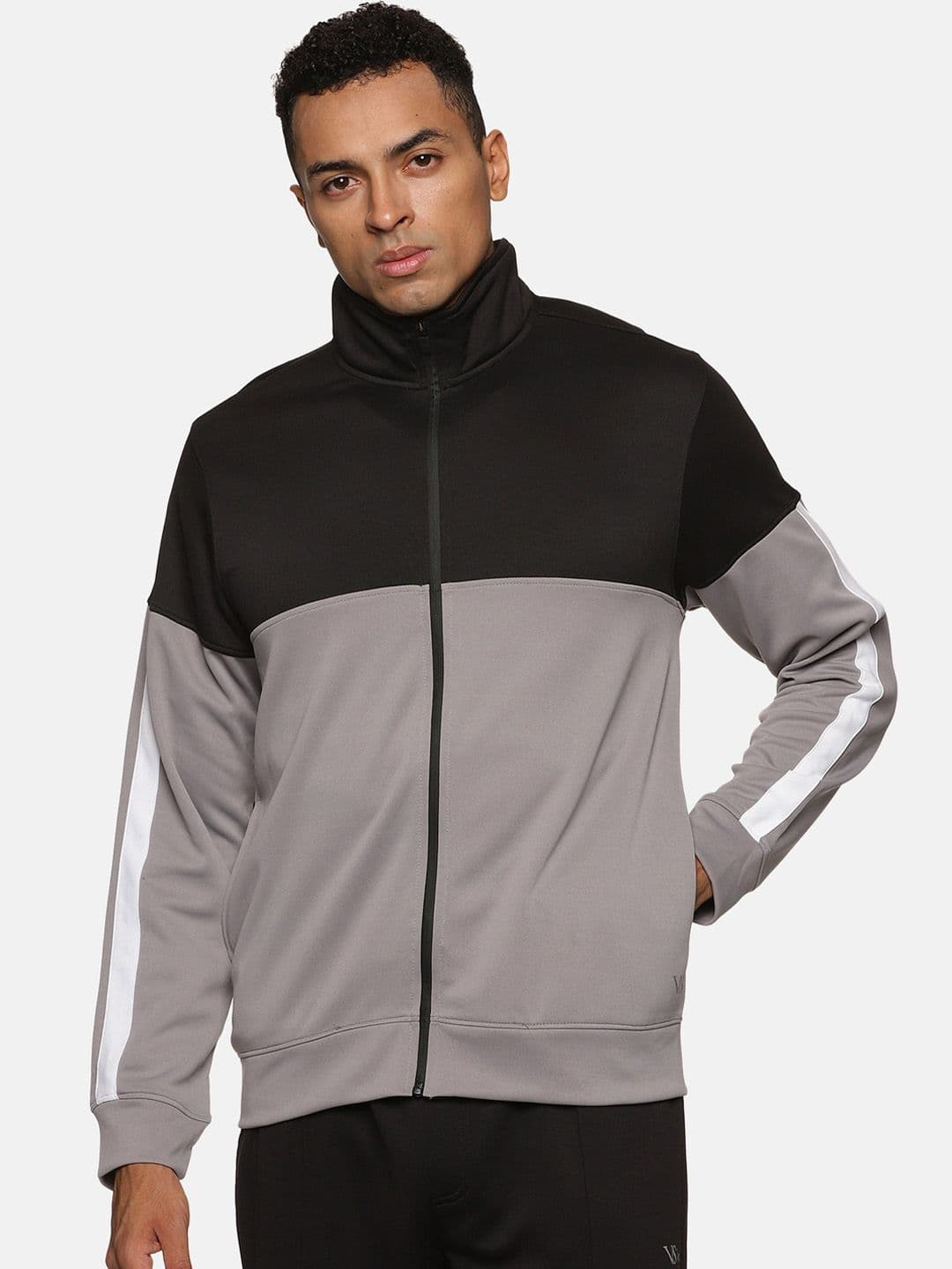 VS by Sehwag Colourblocked Reversible Antimicrobial Sporty Jacket - view 1