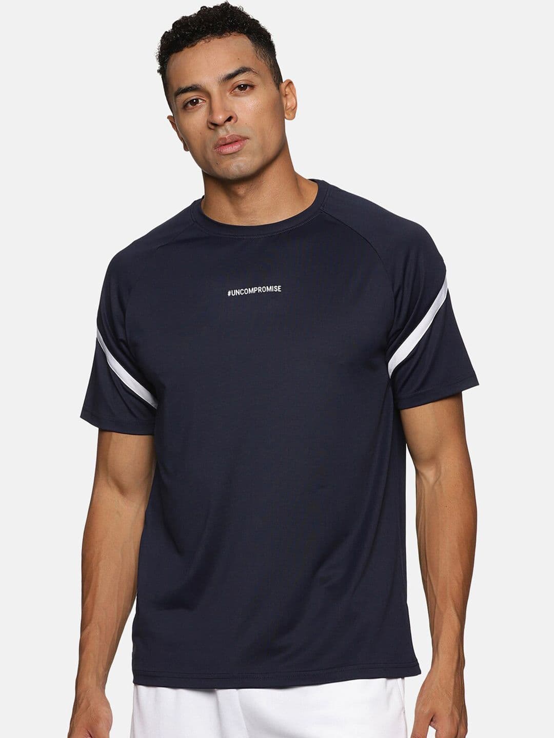 VS by Sehwag Printed Short Sleeves Slim Fit Sports T-Shirt - view 1