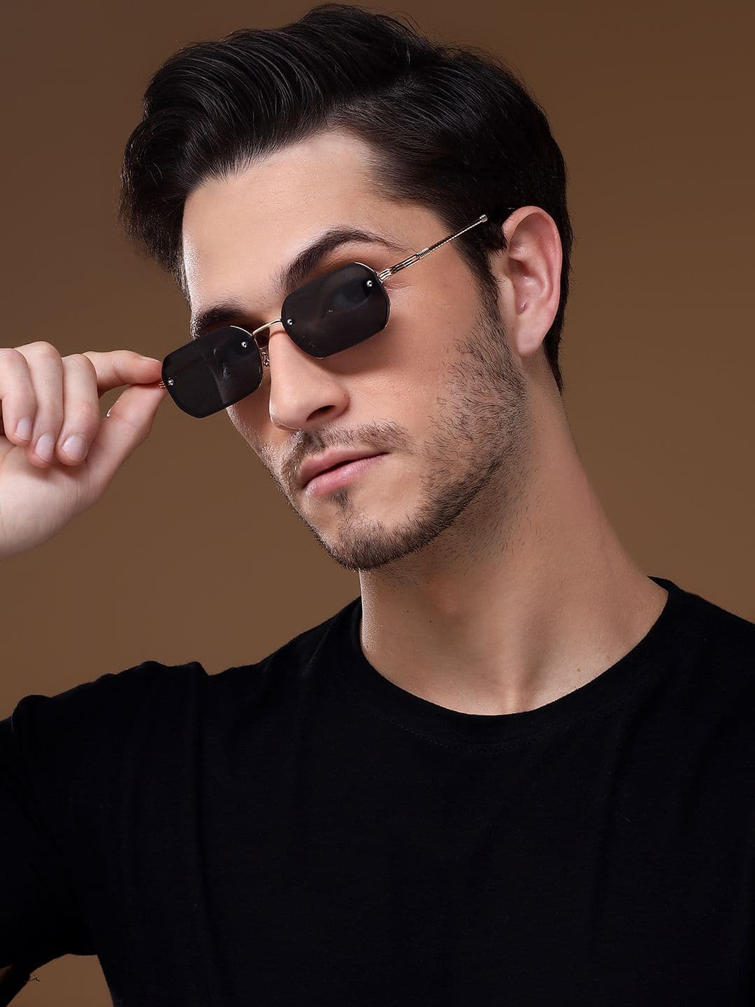 Voyage X fwd Unisex Rectangle Sunglasses with UV Protected Lens - view 1