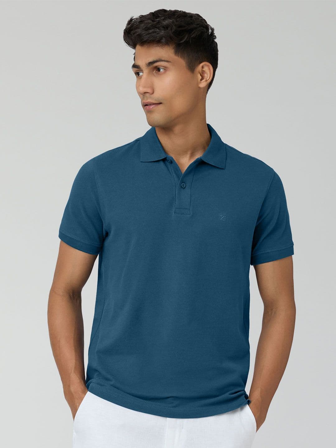 XYXX Men Nova Intellieaze Cotton Polo T-shirt - view 1