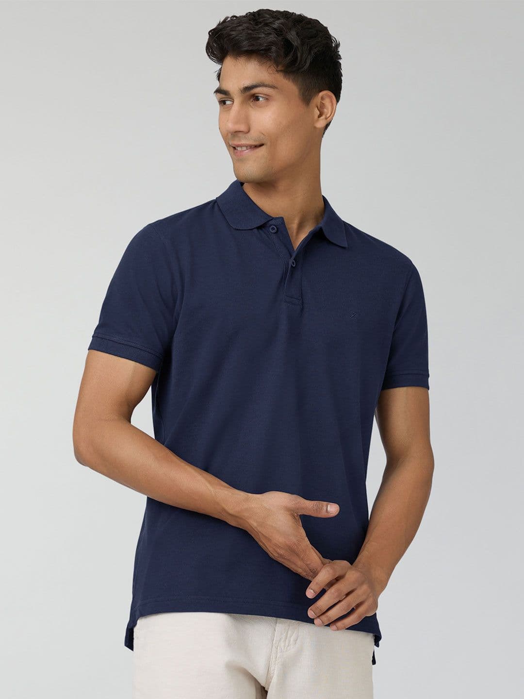 XYXX Men Nova Intellieaze Cotton Polo T-shirt - view 1