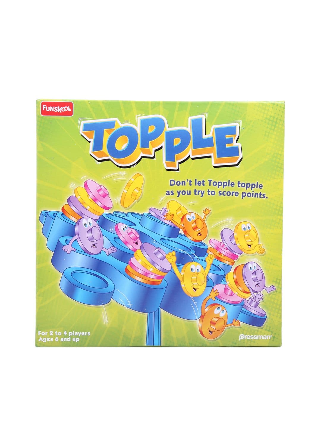 Funskool Topple Board Game for 6+ Years - view 1