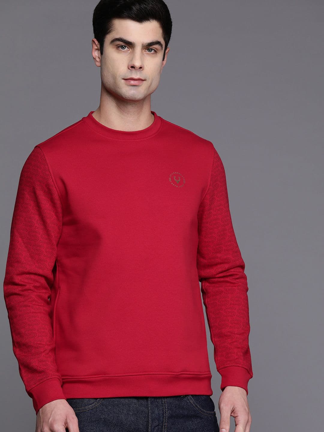 Allen Solly Printed Sleeves Sweatshirt - view 1