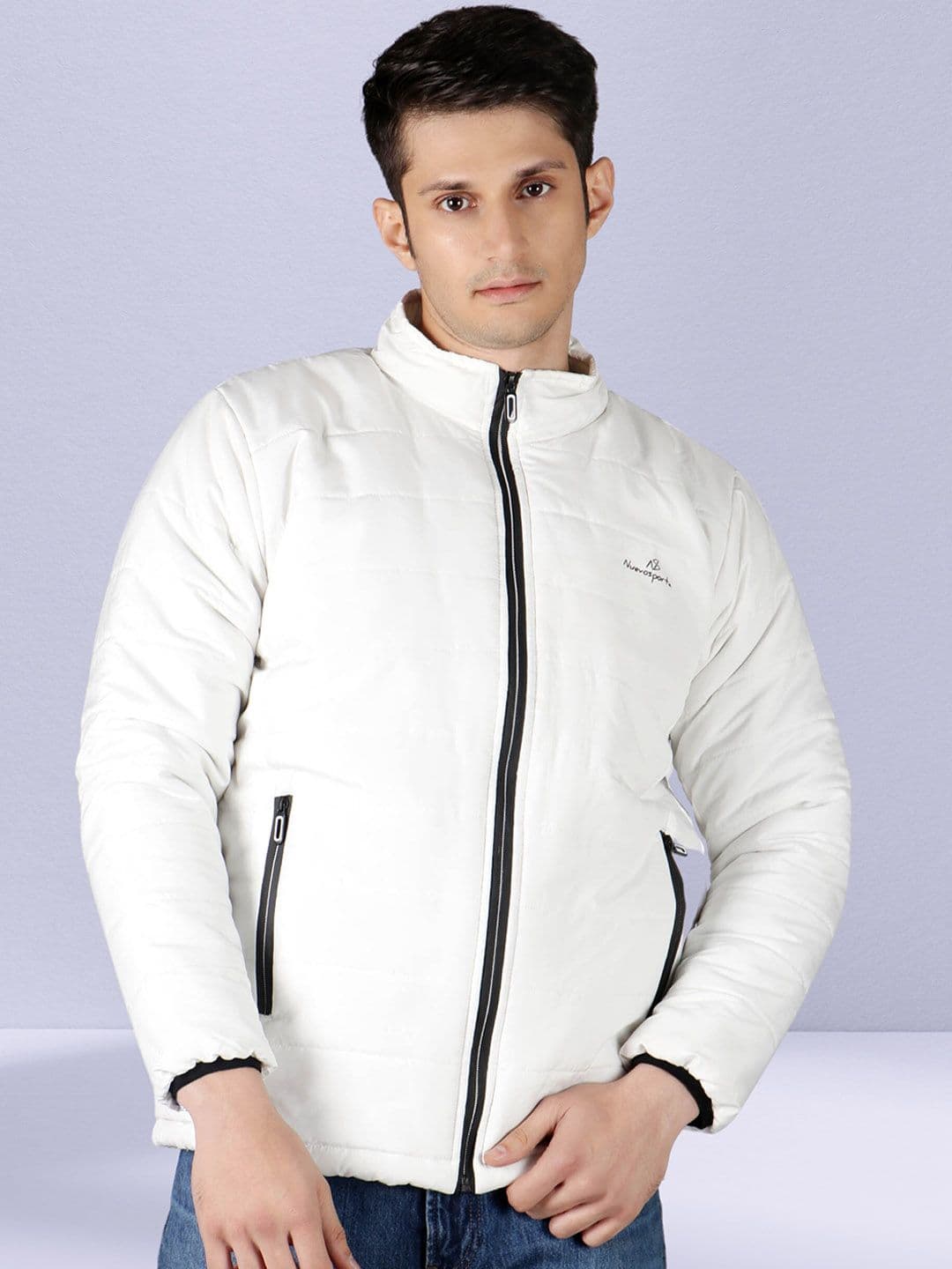 NUEVOSDAMAS Mock Collar Puffer Jacket - view 1