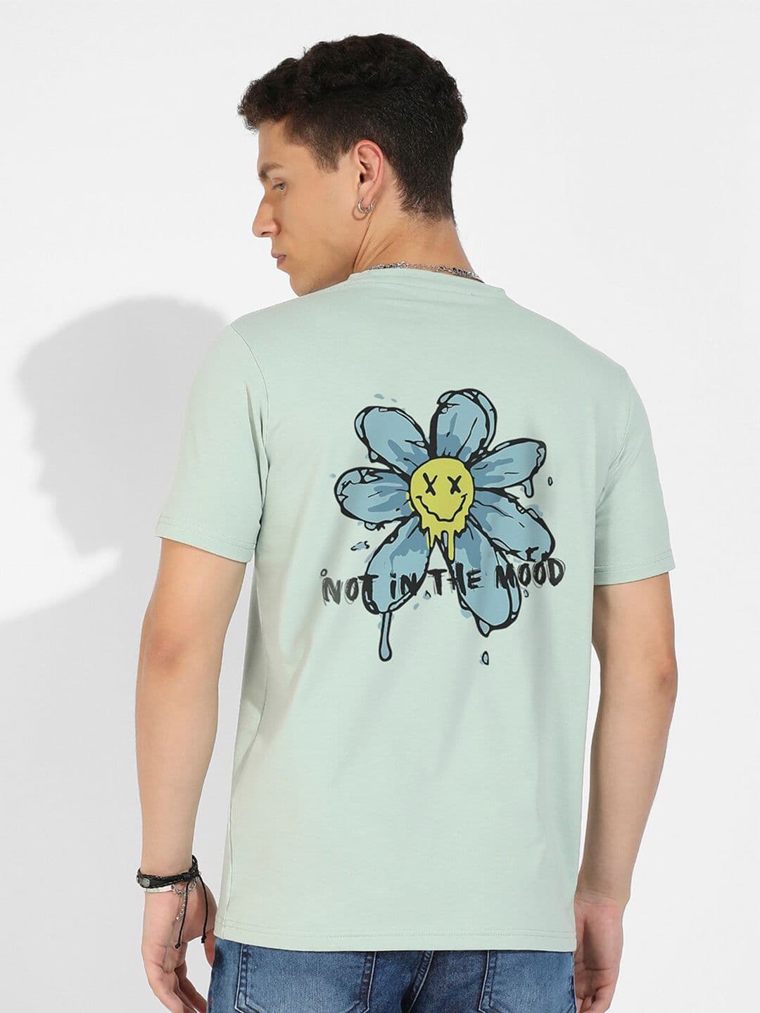 CAHOOT Green Graphic Printed Cotton Casual T-shirt - view 1
