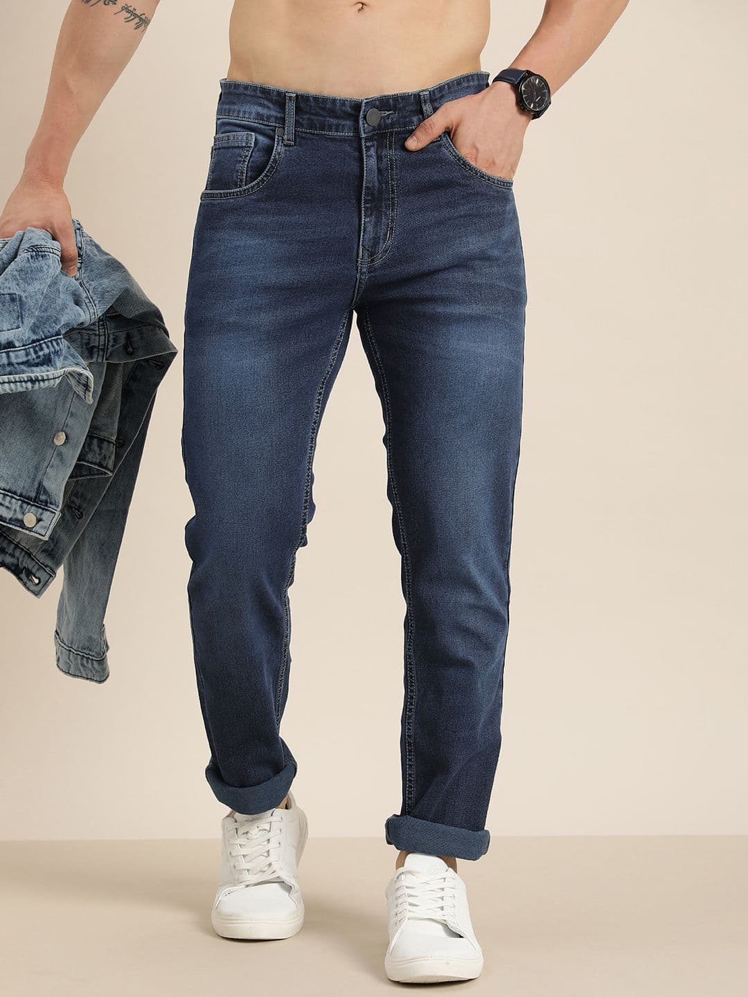 Moda Rapido Men Smart Stretchable Jeans - view 1