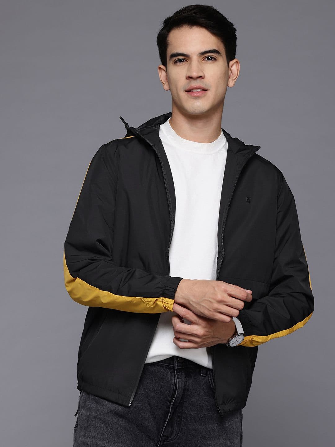 Allen Solly Sport Men Colourblocked Tailored Jacket - view 1