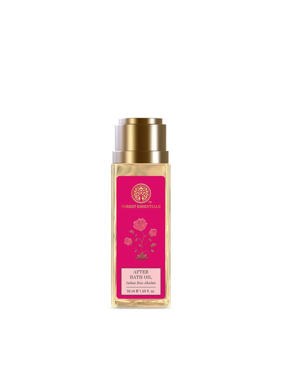 Forest Essentials Ayurvedic Indian Rose Absolute Travel Size After Bath Oil - 50 ml - view 1