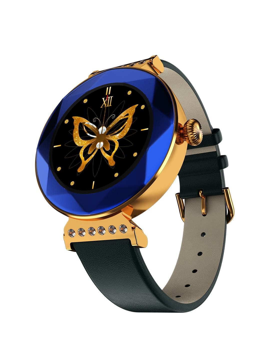 Fire-Boltt Emerald Gemstone-Studded Smartwatch With 1.09 HD Display & Wireless charging - view 1