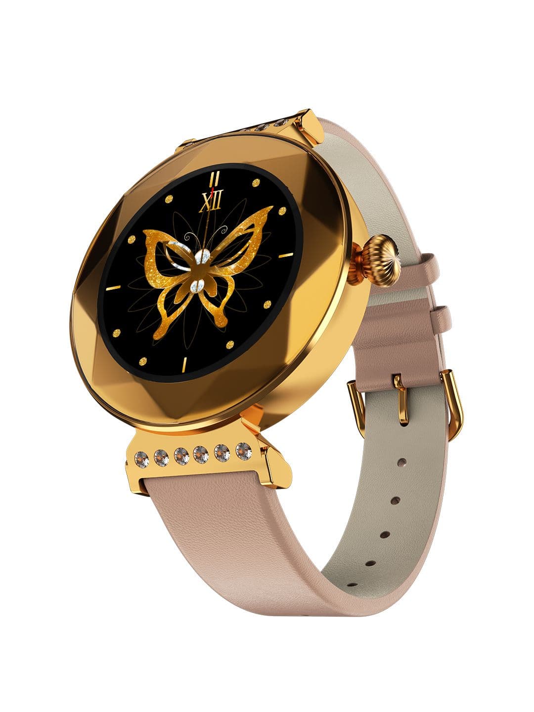 Fire-Boltt Emerald Gemstone-Studded Smartwatch With 1.09 HD Display & Wireless charging - view 1