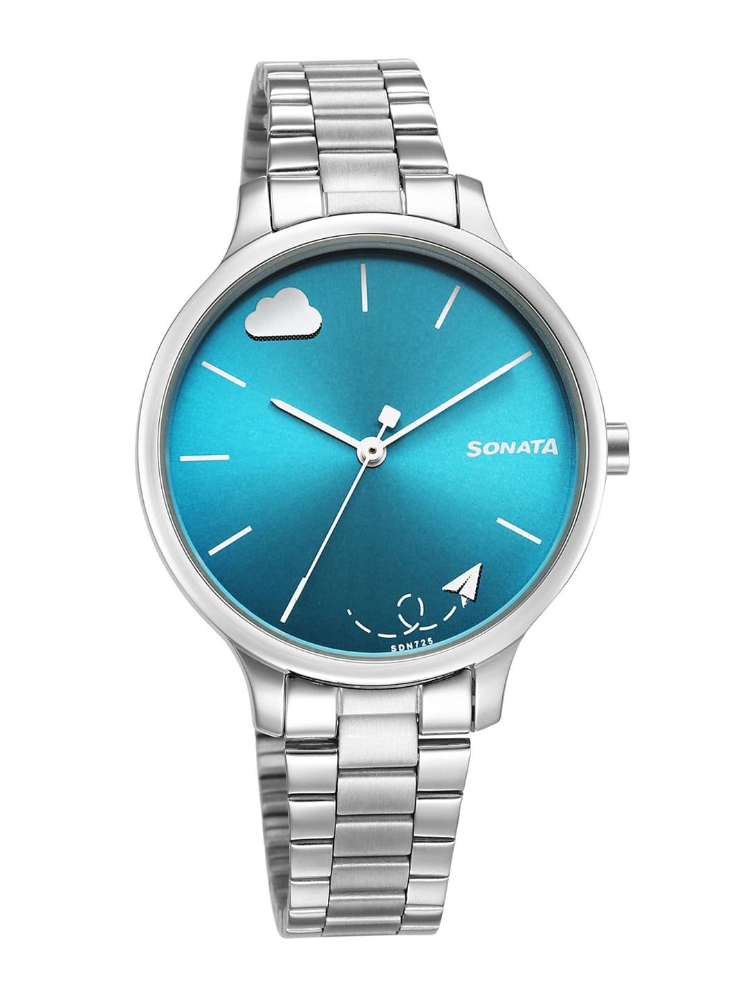 Sonata Play Quartz Analog With Blue Dial Watch For Women - Ns87050sm02 - view 1