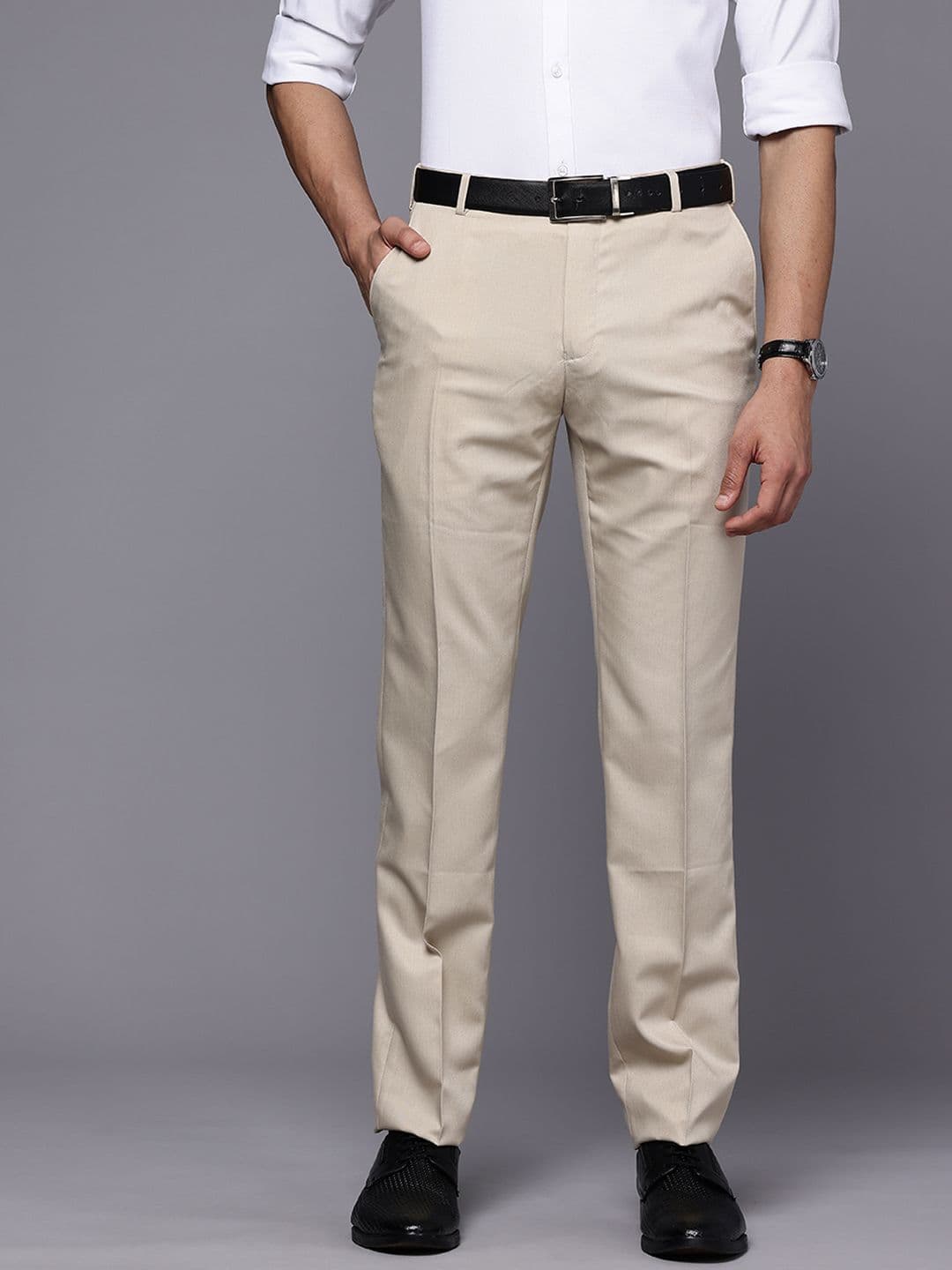 Raymond Men Slim Fit Formal Trousers - view 1