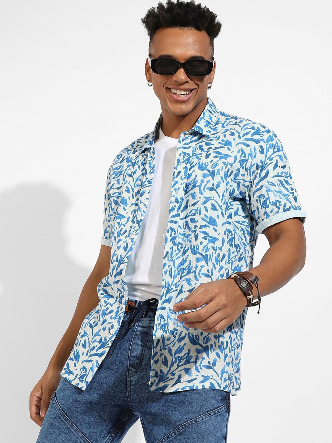 CAHOOT Classic Abstract Printed Casual Shirt - view 1