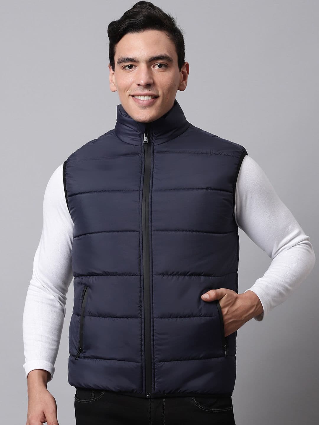 HOUSE OF VEDAS Men Lightweight Outdoor Quilted Jacket - view 1