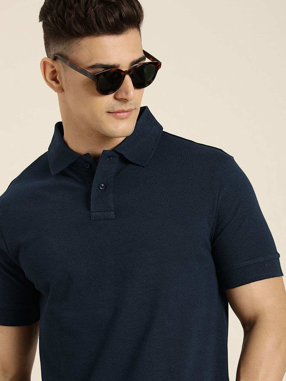 DILLINGER Men Solid Regular Fit Polo Collar T-shirt - view 1