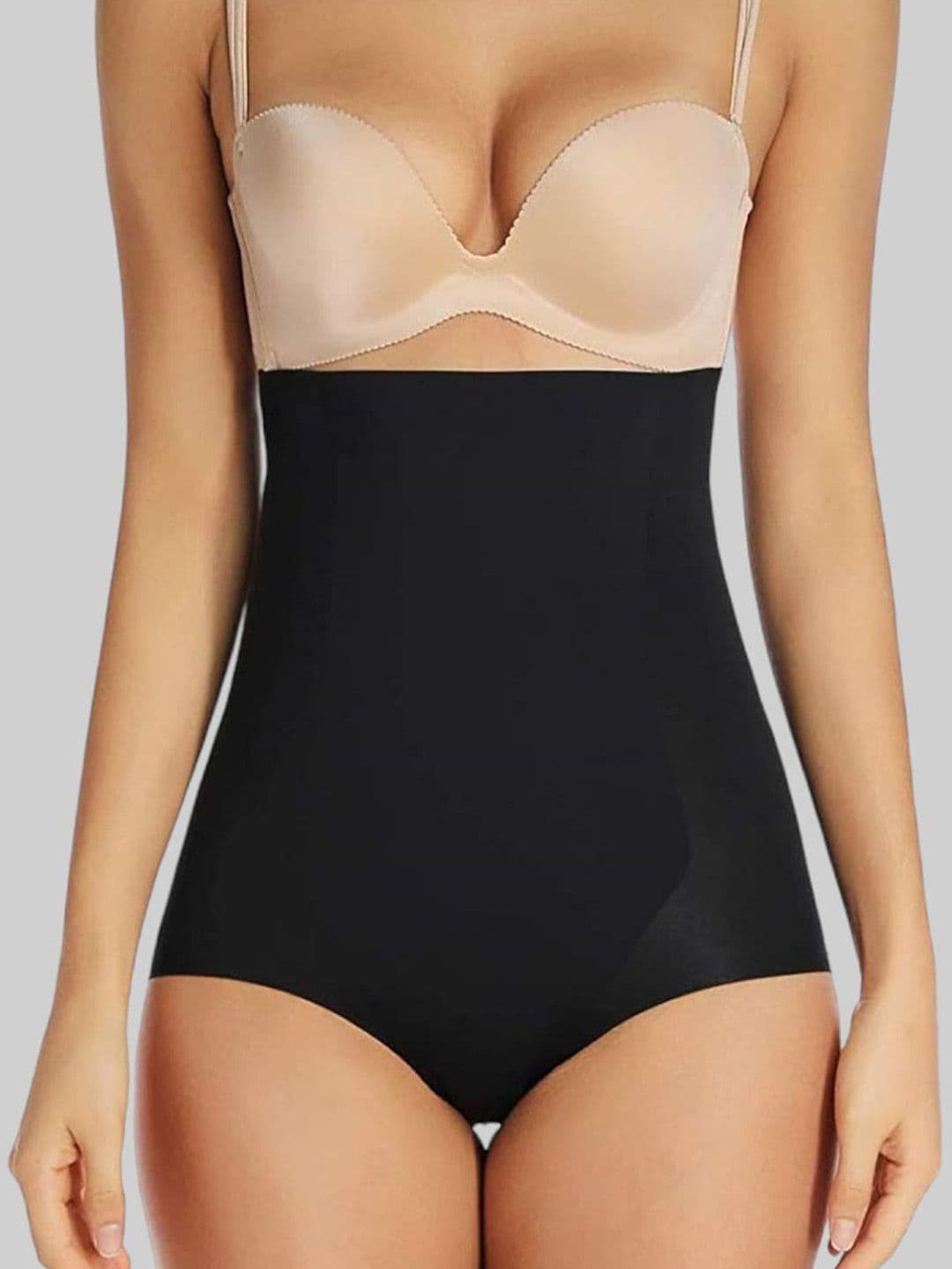 PLUMBURY Seamless High Waist Tummy Control Shapewear - view 1
