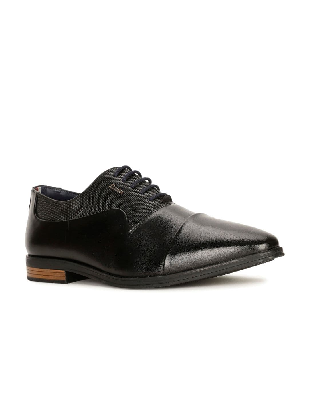 Bata Men Textured Formal Oxfords - view 1