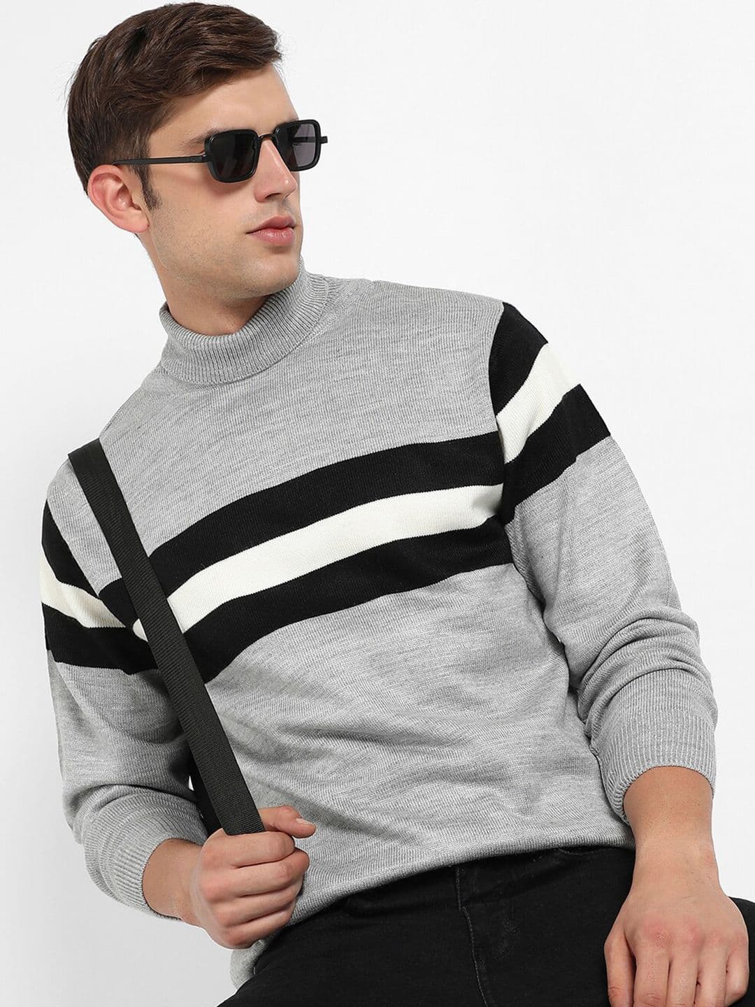 CAHOOT Turtle Neck Woollen Pullover - view 1
