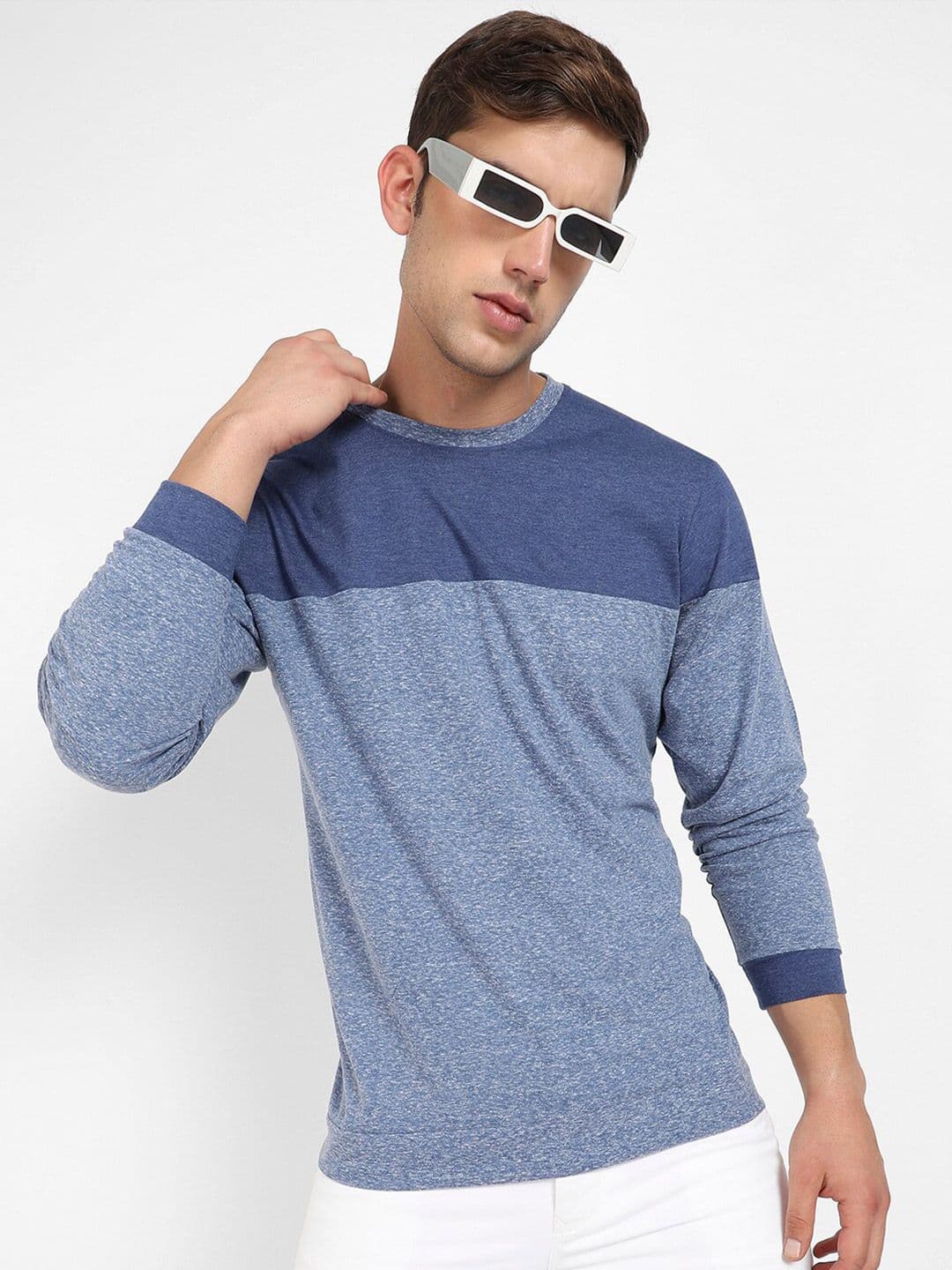 CAHOOT Colourblocked Cotton Casual T-shirt - view 1
