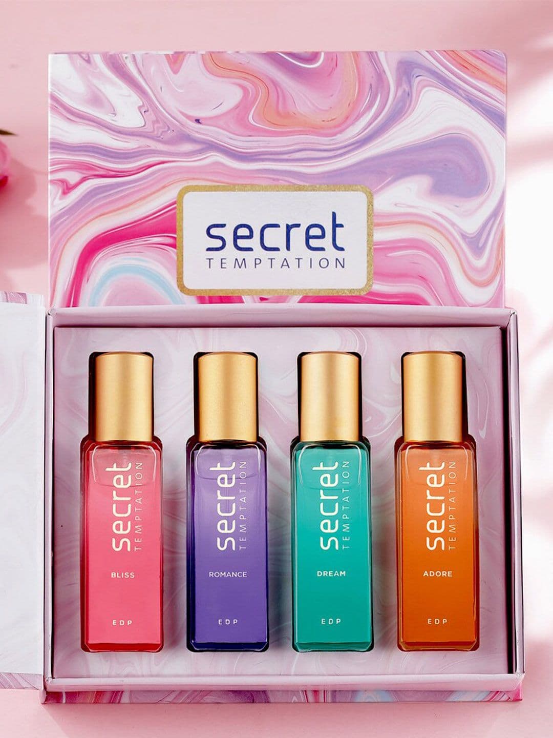Secret Temptation Women Set of 4 Eau De Parfum 20 ml Each - Bliss, Romance, Dream, Adore - view 1