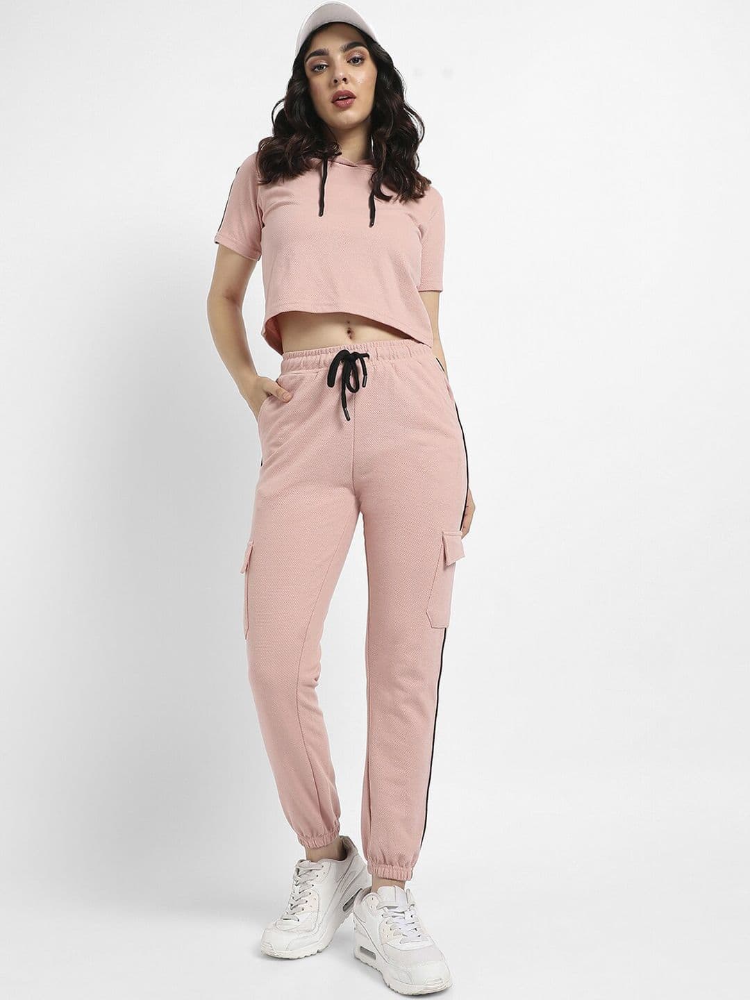 PINACOLADA Pure Cotton Hooded Sweatshirt & Joggers - view 1