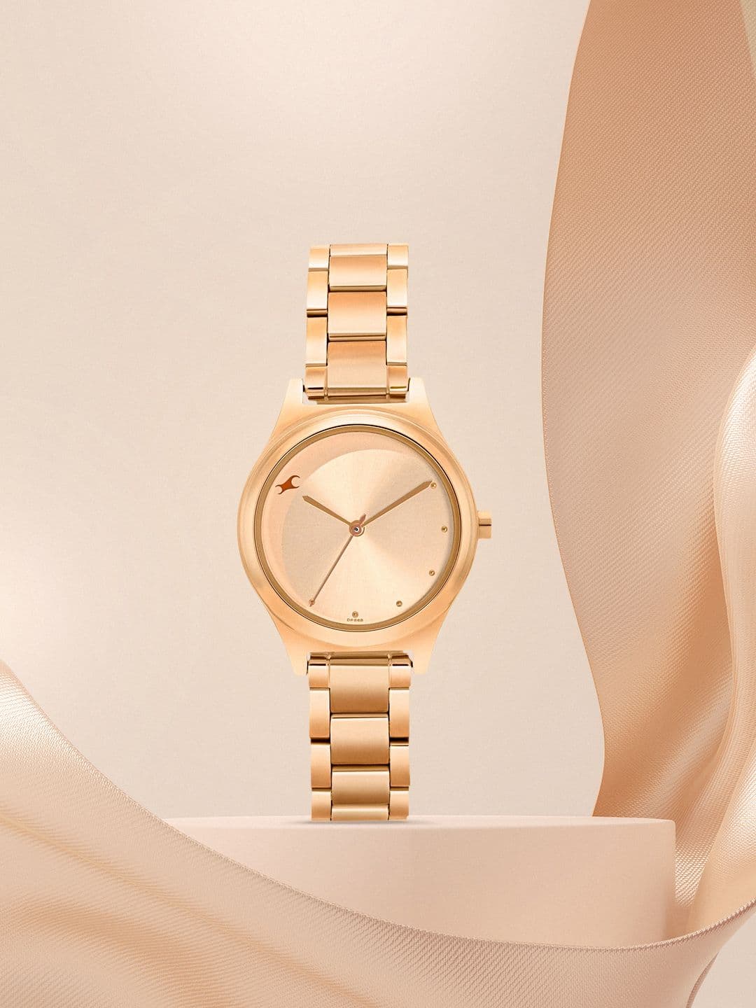 Fastrack Quartz Analog With Rose Gold Dial Watch For Women - Nt6268wm04 - view 1