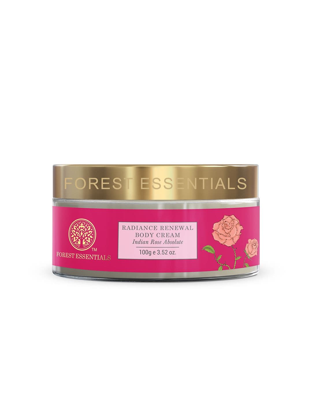 Forest Essentials Radiance Renewal Indian Rose Absolute Moisturizing Body Cream - 100 g - view 1