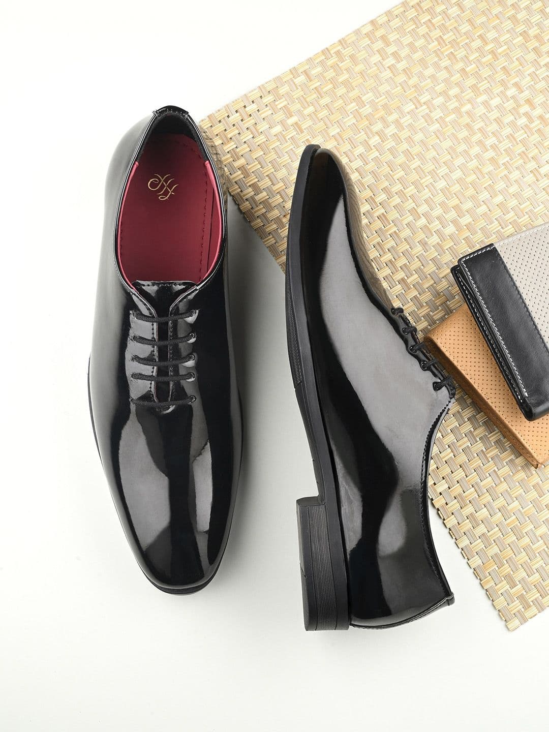 House of Pataudi Men Leather Formal Oxfords - view 1