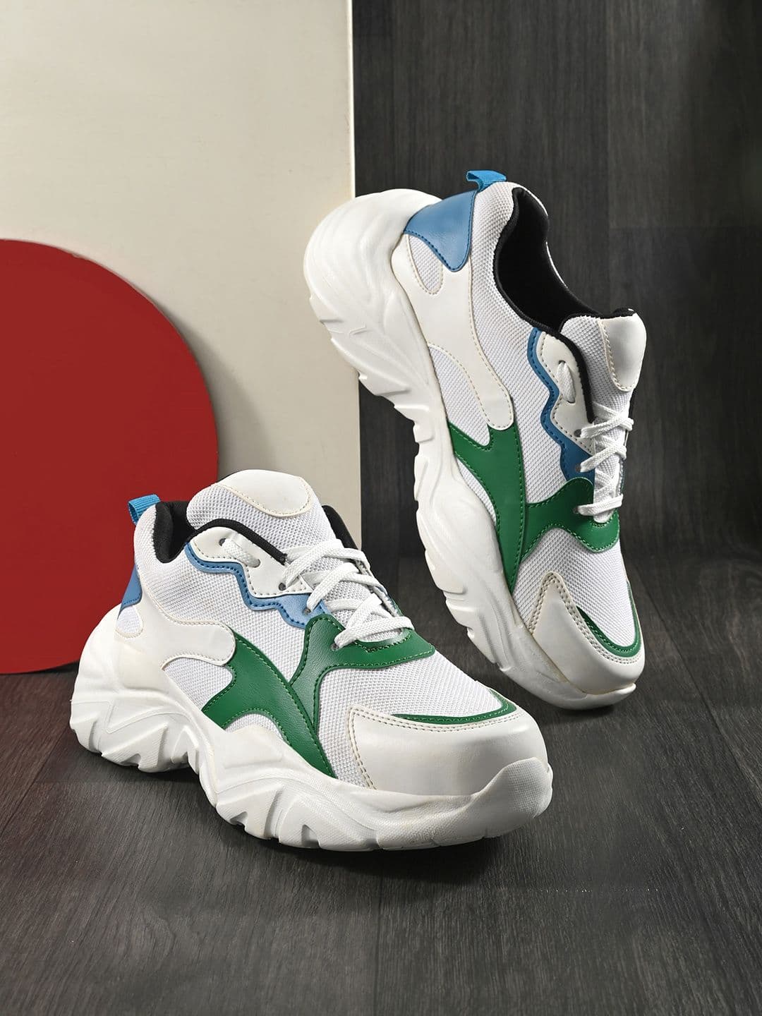 The Roadster Lifestyle Co. Men Colourblocked Lightweight Comfort Insole Sneakers - view 1