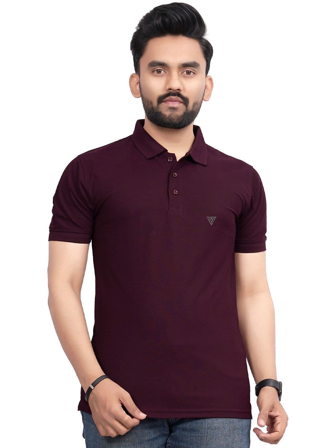 Divra Clothing Polo Collar T-shirt - view 1