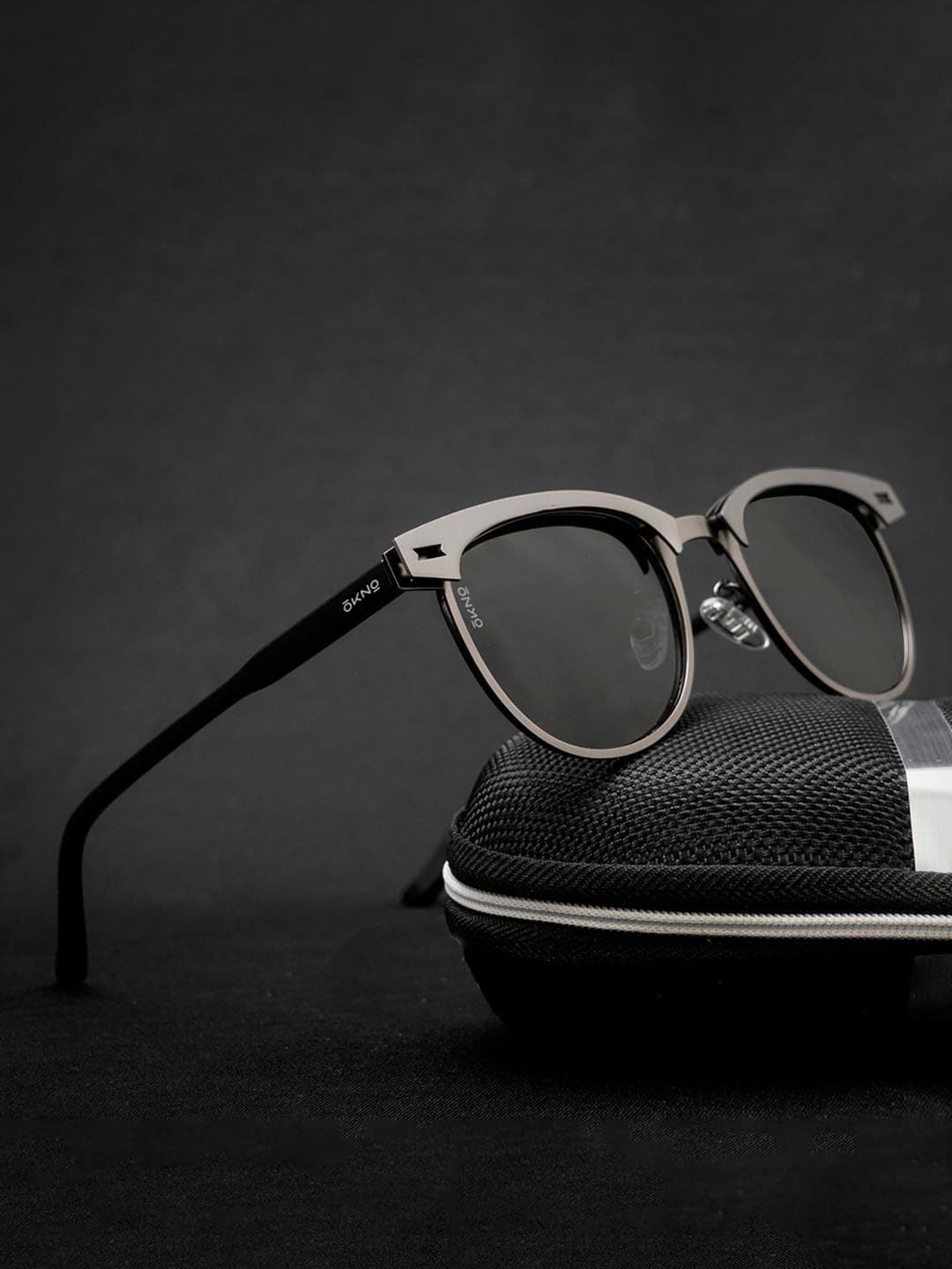 OKNO Unisex Oversized Sunglasses with Polarised Lens OKCBaneSC1EL1062 - view 1
