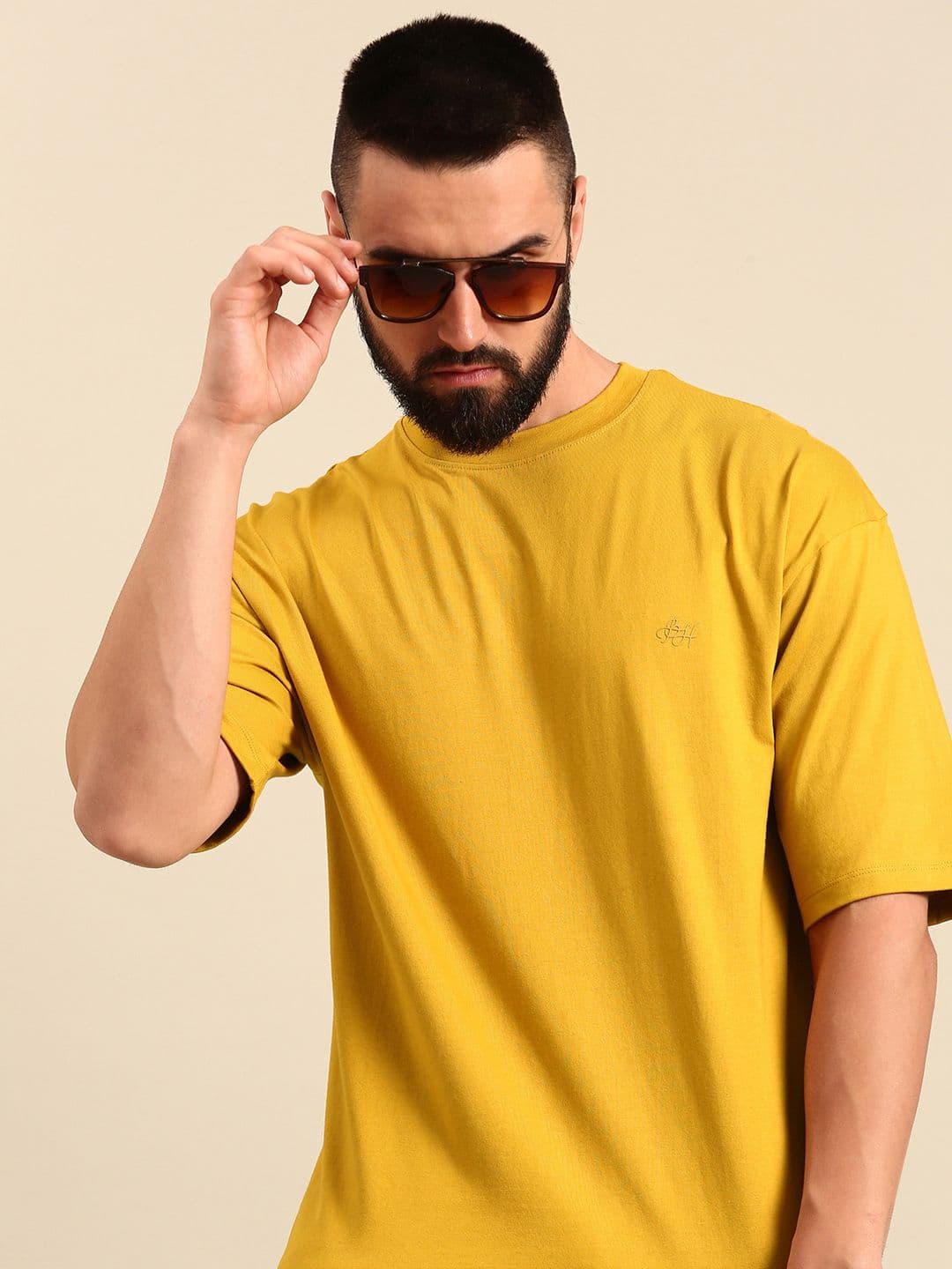 Being Human Solid Pure Cotton T-shirt - view 1