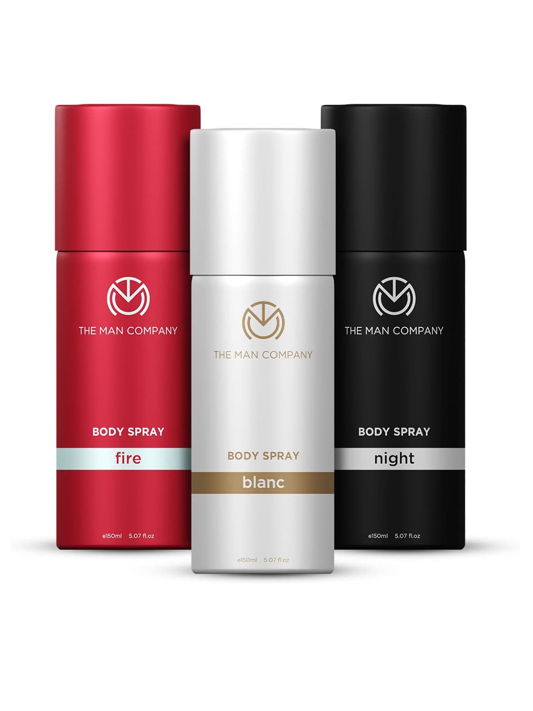THE MAN COMPANY Men Blanc, Fire & Night Body Spray Combo - view 1