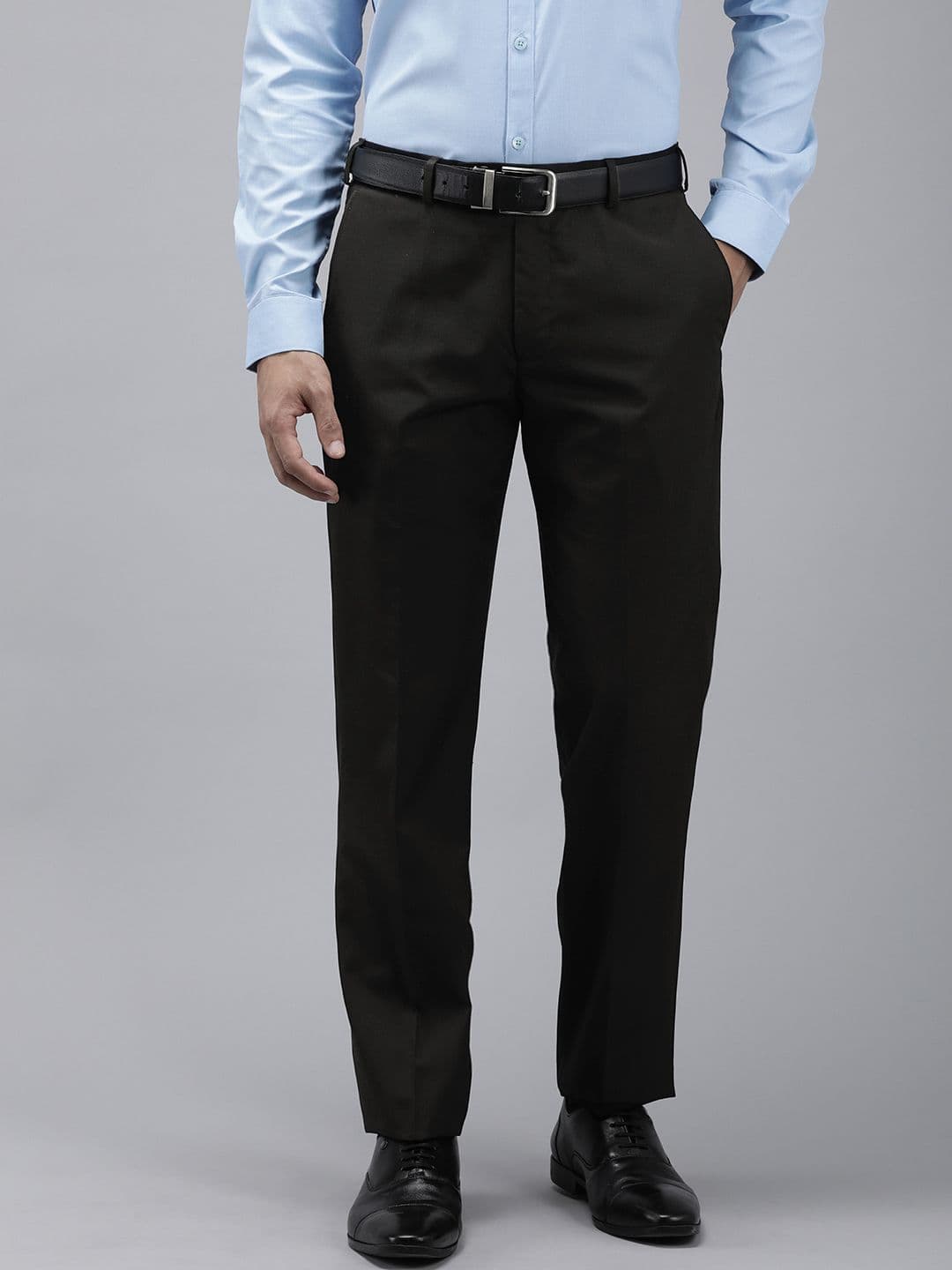 Park Avenue Men Mid-Rise Smart Trousers - view 1