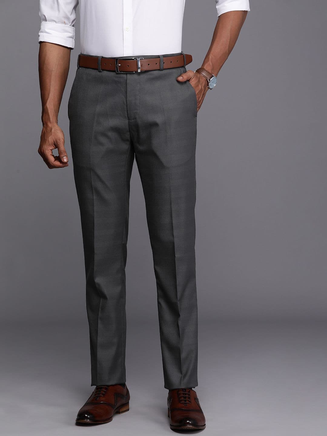 Raymond Men Slim Fit Trousers - view 1