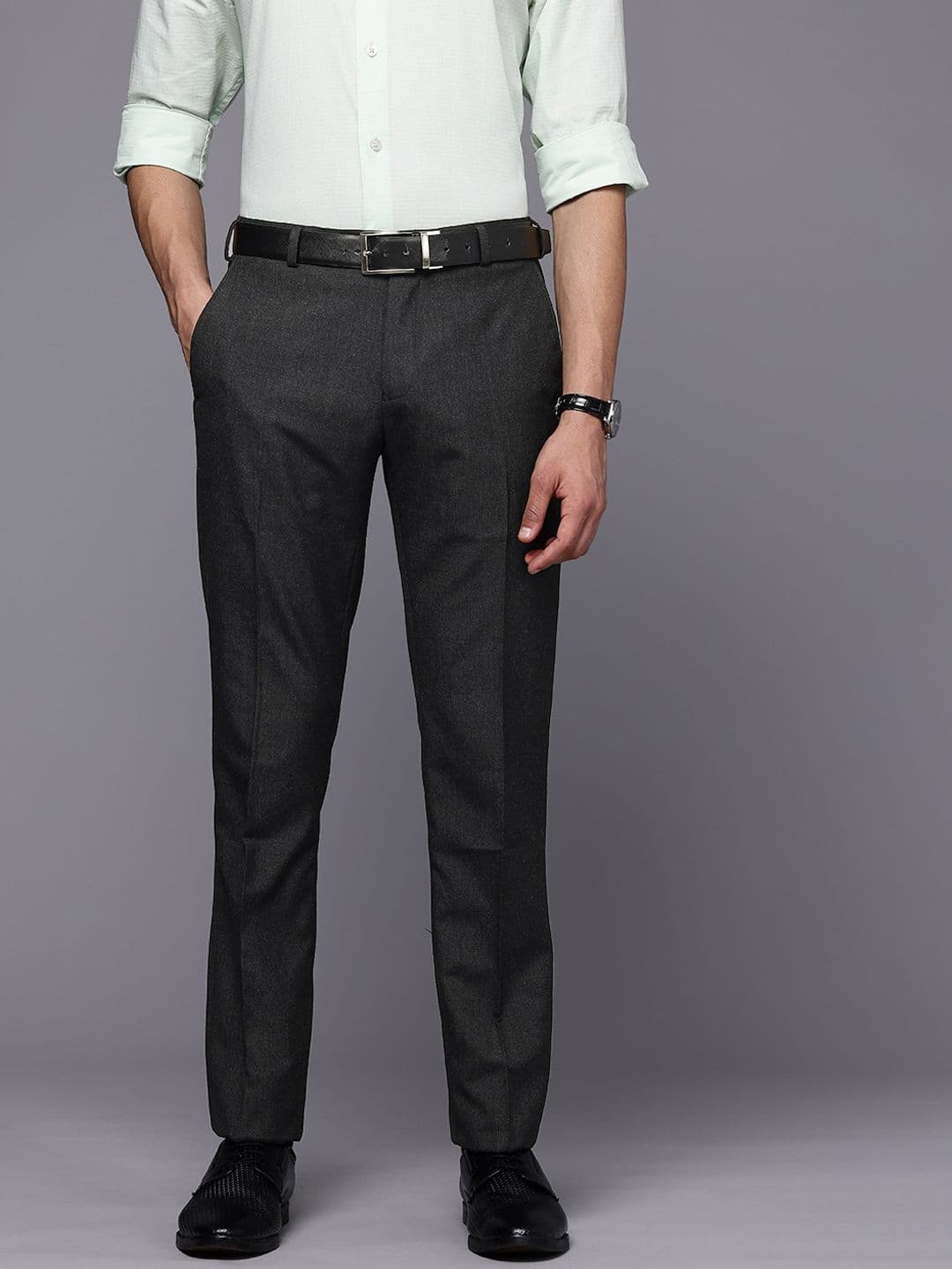 Raymond Men Slim Fit Formal Trousers - view 1