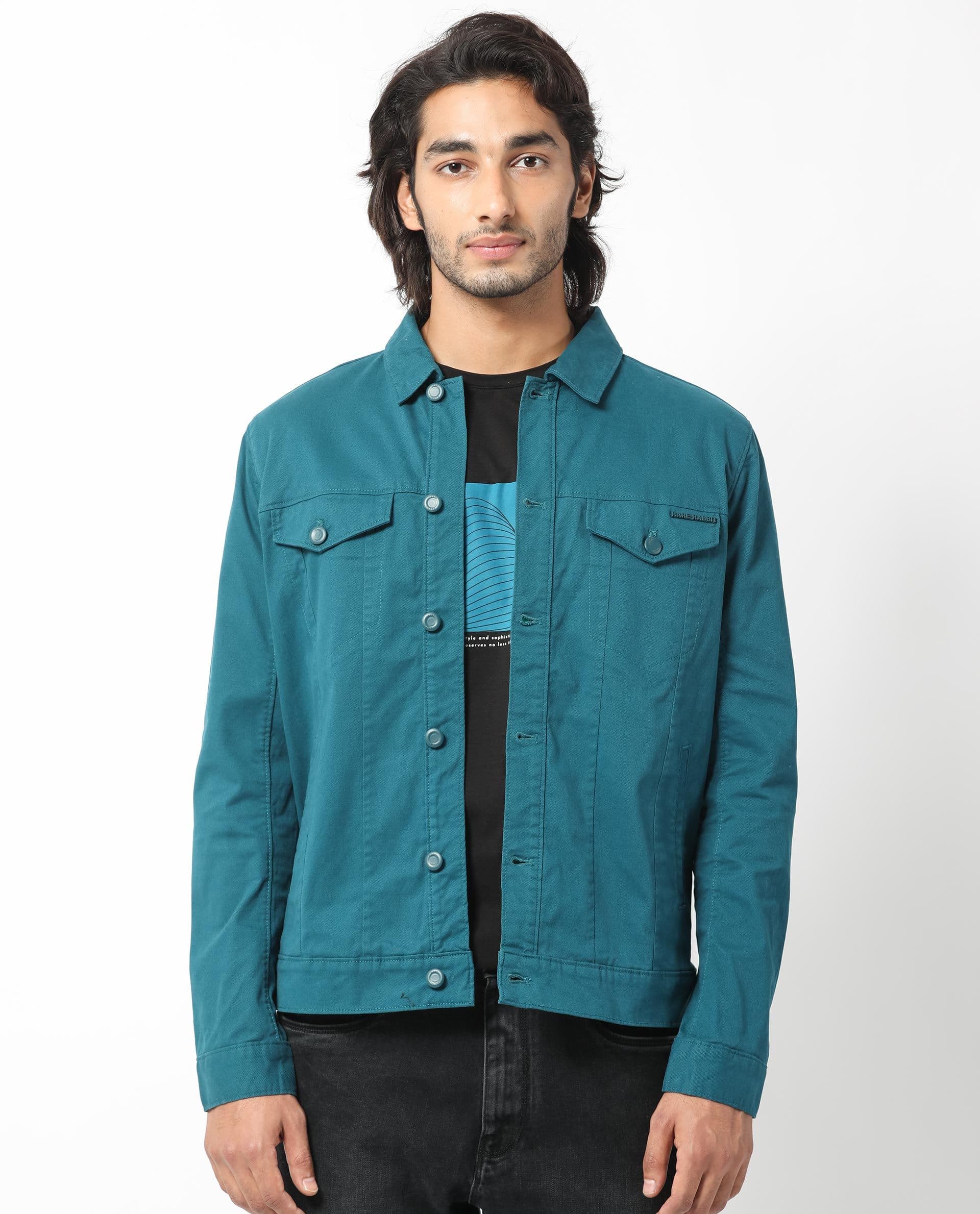 RARE RABBIT Men Vintago Tailored Fit Spread Collar Jacket - view 1
