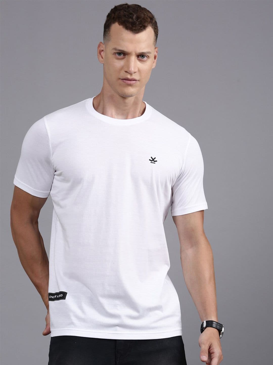 WROGN Graphic Printed Cotton T-Shirt - view 1