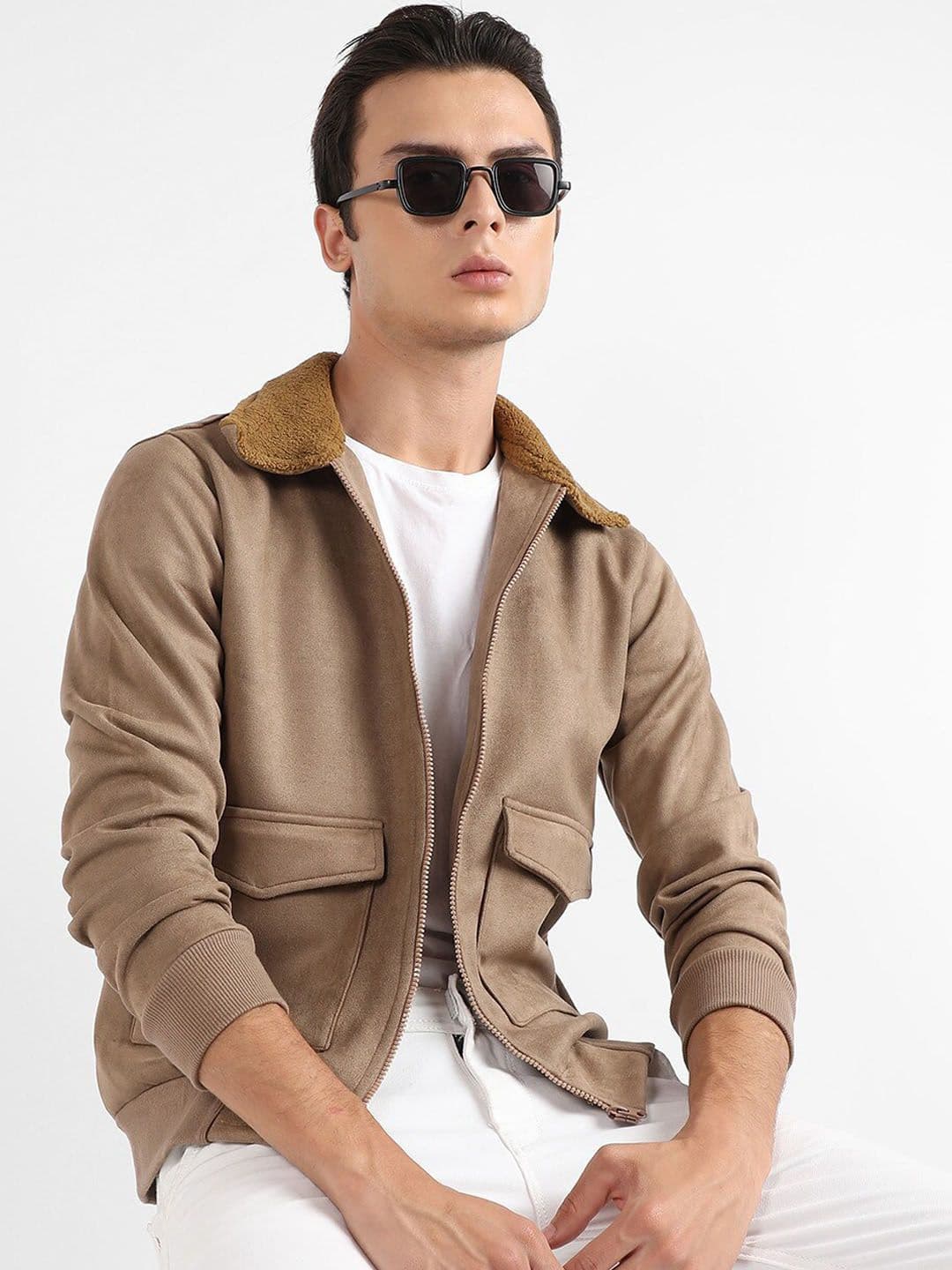 CAHOOT Beige Windcheater Cotton Bomber Jacket - view 1
