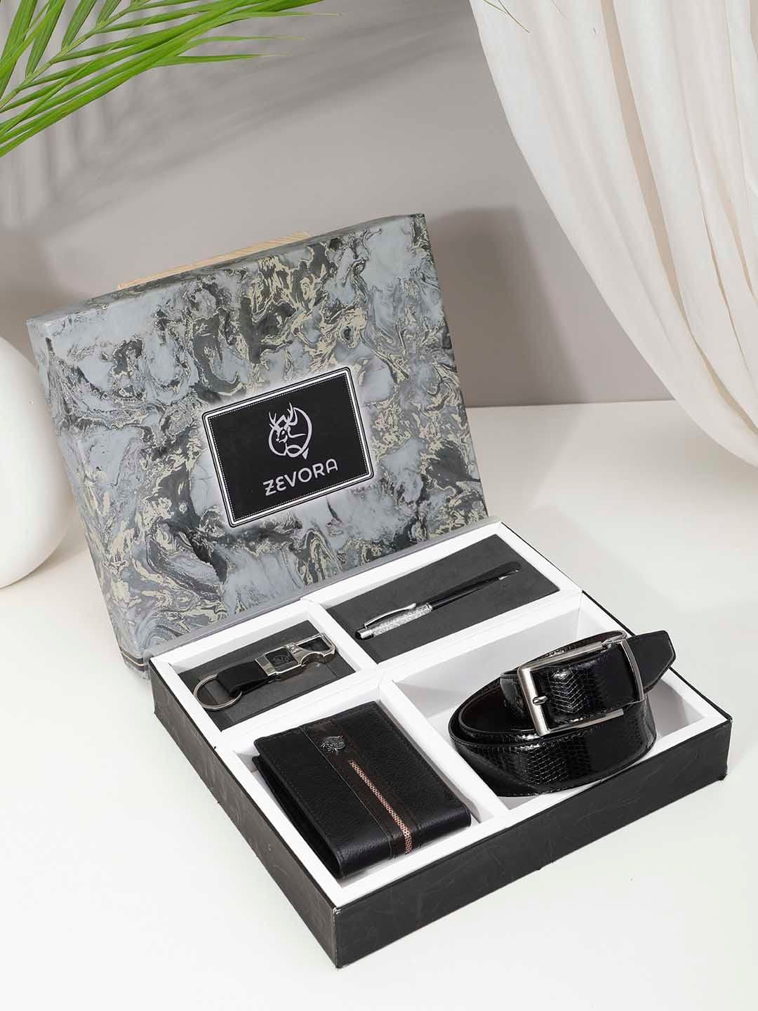 ZEVORA Men Leather Accessory Gift Set - view 1
