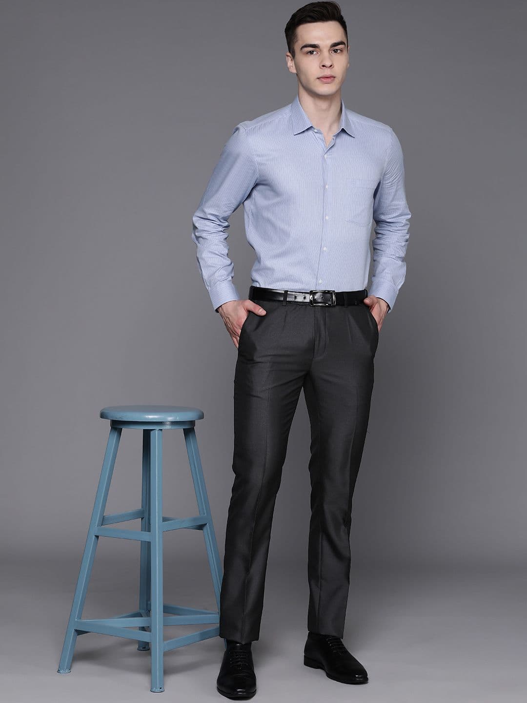 Raymond Men Slim Fit Formal Trousers - view 1