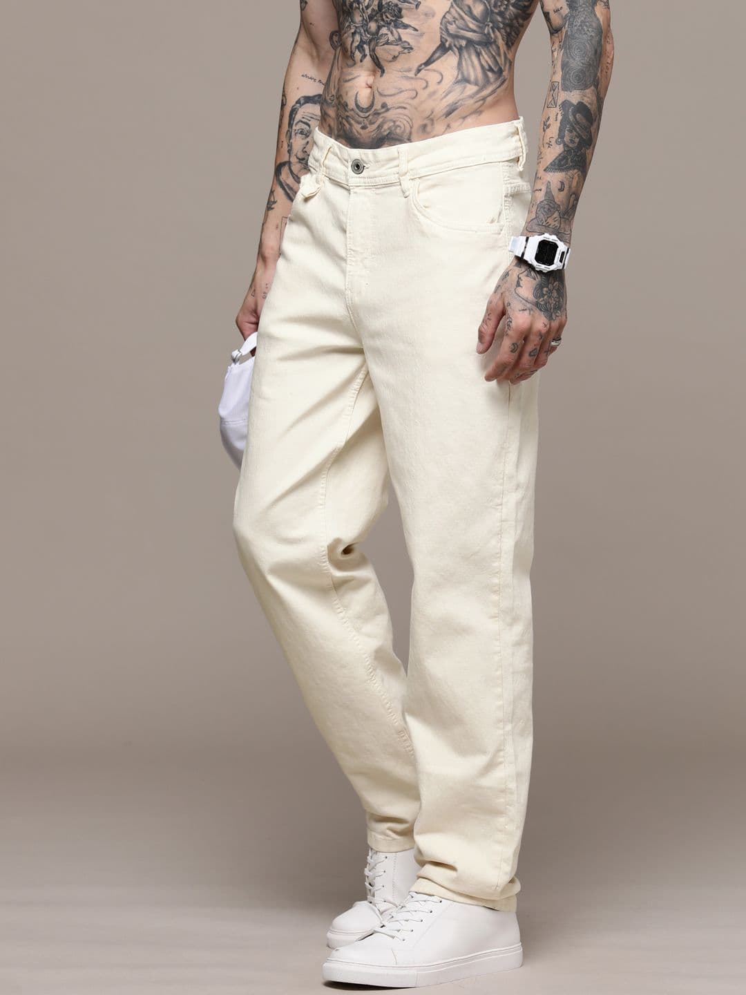 The Roadster Life Co. Men Relaxed Fit Stretchable Jeans - view 1