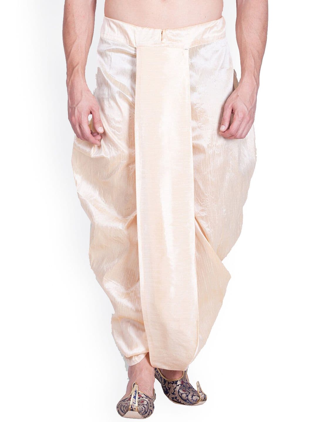 ROYAL KURTA Men Mid-Rise Woven Dhotis - view 1